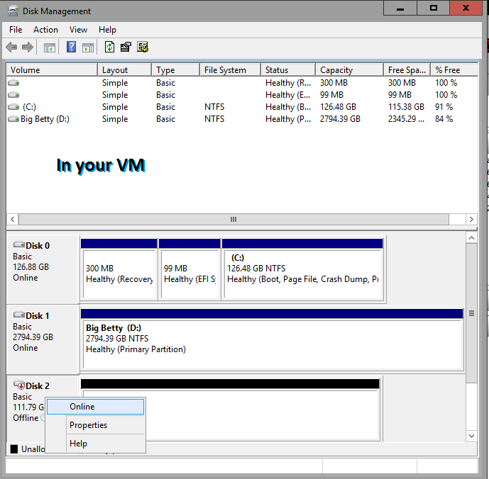 If you format your drive here, you'll now have even more problems.